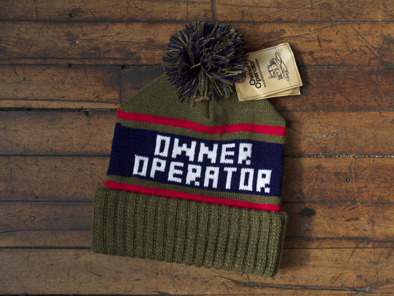 Owner-operator knit cap